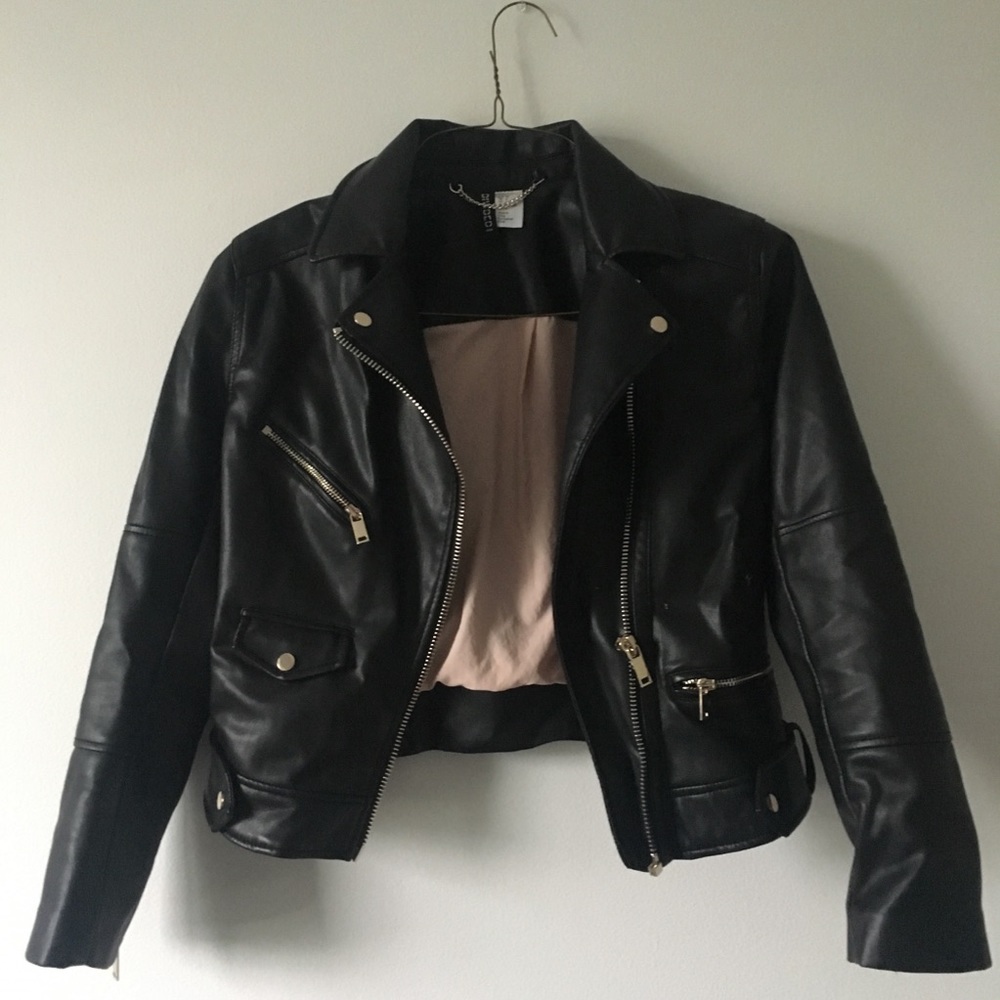 ❣️SALE❣️Faux Leather Moto Jacket